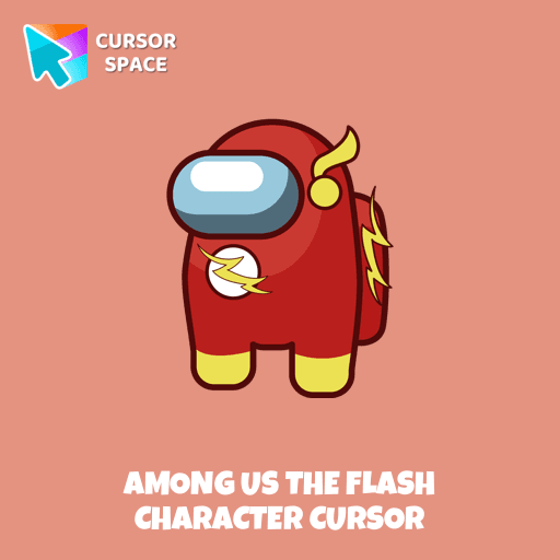 Among Us The Flash Character cursor